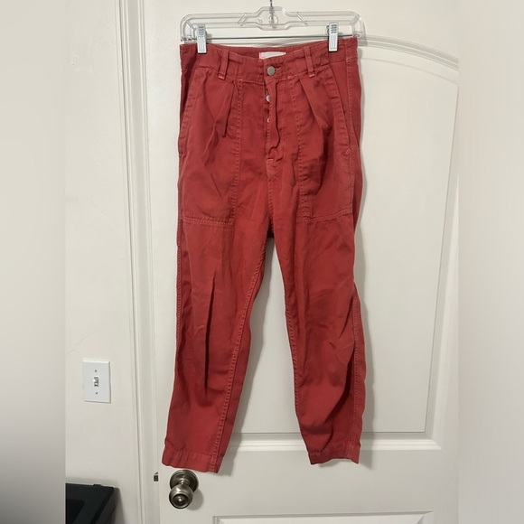 Sundry button fly pants size 25 rust color - Picture 1 of 9